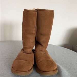 UGG Chestnut Suede Winter Boots